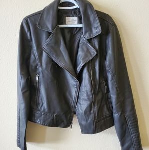 Women's Faux Leather Jacket